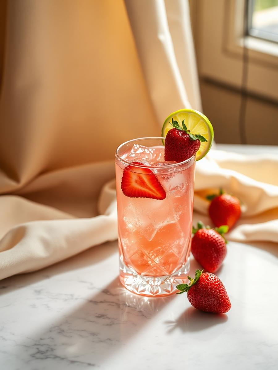 Strawberry Caipirinha